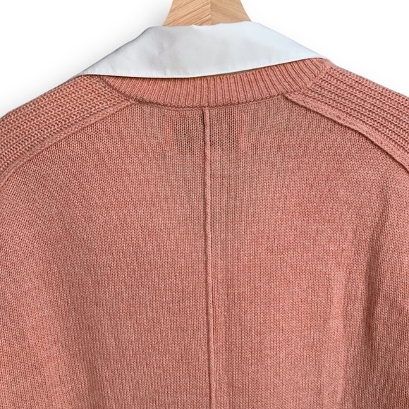 Brochu Walker Sweater Looker Layered V Neck Cashmere - Picture 10 of 14